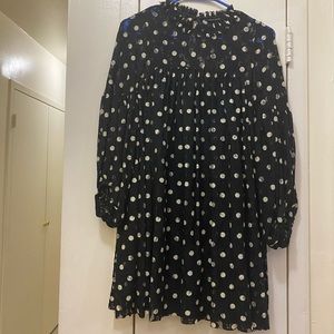 Zara polka dot dress. Size XS
